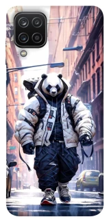 Чохол на Samsung Galaxy A12 Панда кур'єр фото 1 з 1