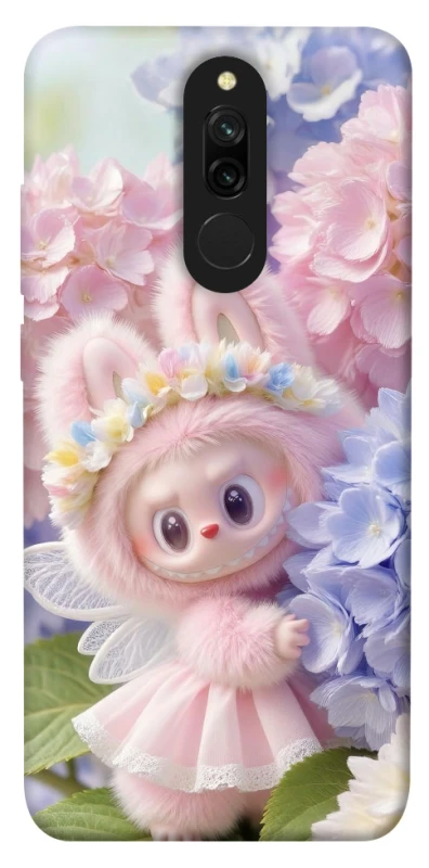 Чохол на Xiaomi Redmi 8 Labubu & Flowers ver.1 фото 1 з 1