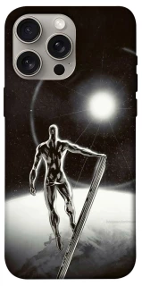 Чехол на Apple iPhone 15 Pro Max (6.7") Серебряный сёрфер фото 1 из 1