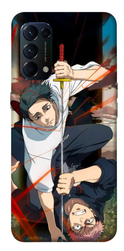 Чехол на Oppo Reno 5 4G Jujutsu kaisen v5 фото 1 из 1