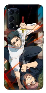 Чехол на Oppo Reno 5 4G Jujutsu kaisen v5 фото 1 из 1