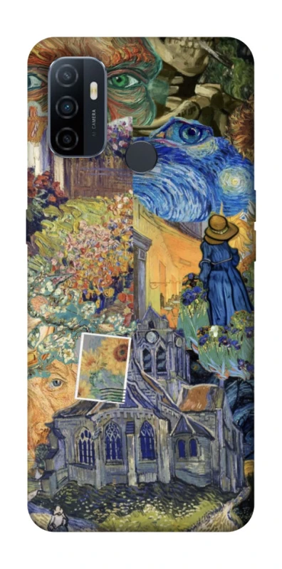 Чохол на Oppo A53 / A32 / A33 Van Gogh collage фото 1 з 1