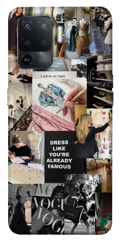 Чохол на Oppo Reno 5 Lite Fashion collage ver.11 фото 1 з 1