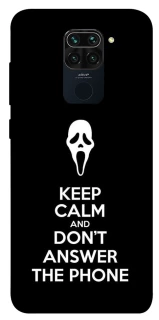 Чехол на Xiaomi Redmi Note 9 / Redmi 10X Dont Answer The Phone фото 1 из 1