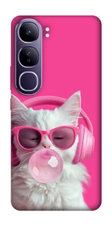 Чохол на Vivo Y300 Pink kitty фото 1 Чохол на Vivo Y300 Pink kitty фото 1 з 1