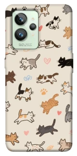 Чохол на Realme GT2 Cat style ver.2 фото 1 з 1