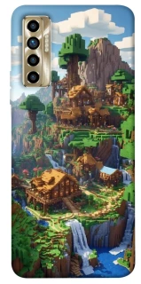 Чехол на TECNO Camon 17P Minecraft universe фото 1 из 1