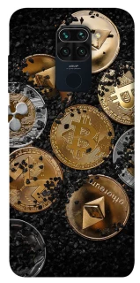 Чехол на Xiaomi Redmi Note 9 / Redmi 10X Many coins v2 фото 1 из 1
