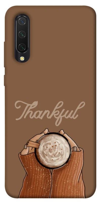 Чохол на Xiaomi Mi CC9 / Mi 9 Lite Thankful coffee фото 1 з 1