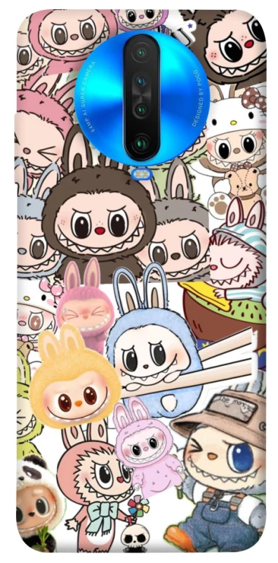 Чохол на Xiaomi Poco X2 All Labubus фото 1 з 1
