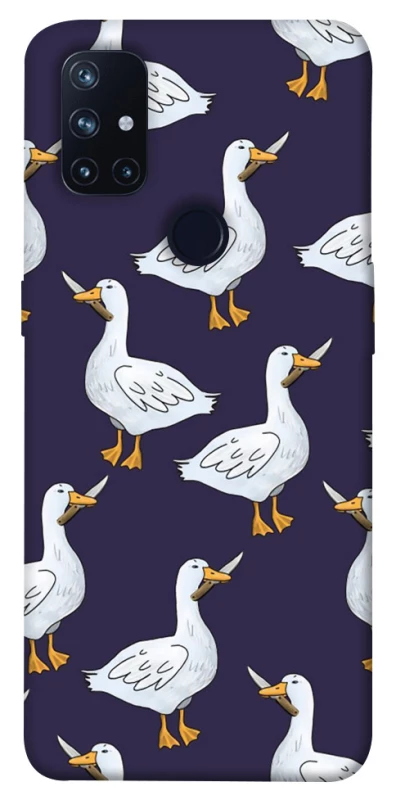 Чохол на OnePlus Nord N10 5G Гуси з претензією фото 1 з 1