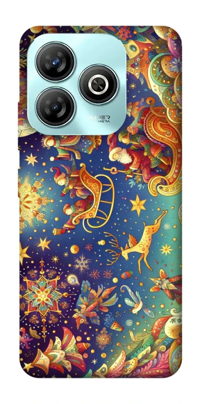 Чохол на ZTE Blade A75 4G Christmas spirit ver.10 фото 1 з 1