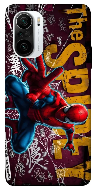 Чехол на Xiaomi Redmi K40 / K40 Pro / K40 Pro+ / Poco F3 Spider Man ver.3 фото 1 из 1