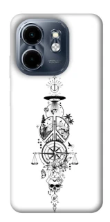 Чехол на Infinix Smart 9 4G / Hot 50i Tattoo ver.7 фото 1 из 1