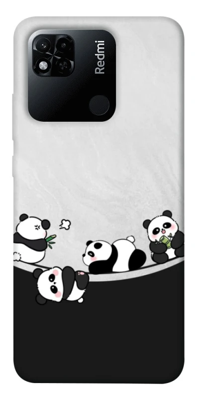 Чохол на Xiaomi Redmi 10A Four pandas фото 1 з 1