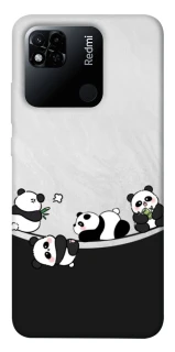 Чохол на Xiaomi Redmi 10A Four pandas фото 1 з 1