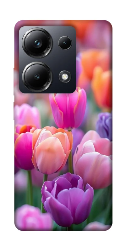 Чохол на Xiaomi Poco M6 Pro 4G Тюльпанове поле фото 1 з 1