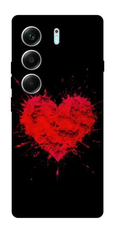 Чохол на Tecno Camon 40 Pro 5G Splash heart фото 1 з 1
