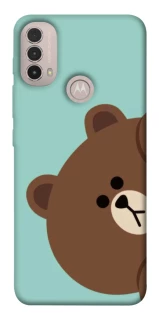 Чехол на Motorola Moto E40 bear фото 1 из 1