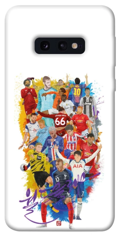 Чехол на Samsung Galaxy S10e Football Abstract v2 фото 1 из 1