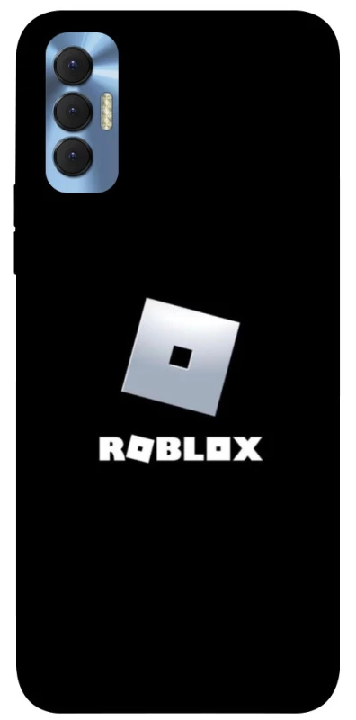Чехол на TECNO Spark 8P Roblox logo black фото 1 из 1