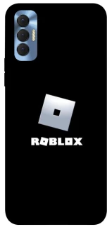Чехол на TECNO Spark 8P Roblox logo black фото 1 из 1