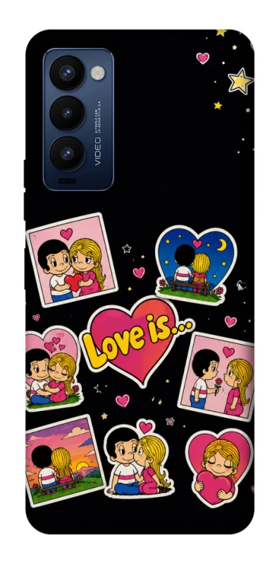 Чохол на TECNO Camon 18 Pro Love is фото 1 з 1