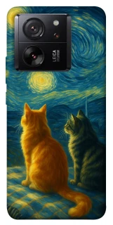 Чехол на Xiaomi 13T Pro Cats under the stars фото 1 Чехол на Xiaomi 13T Pro Cats under the stars фото 1 из 1
