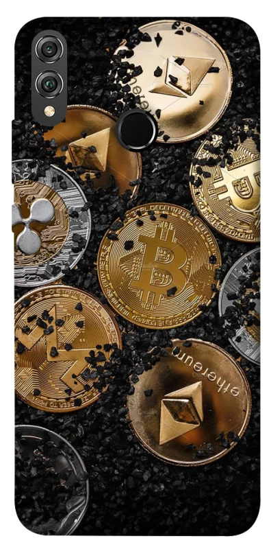Чохол на Huawei Honor 8X Many coins v2 фото 1 з 1