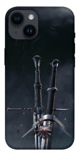 Чехол на Apple iPhone 14 (6.1") Мечи Ведьмака фото 1 из 1