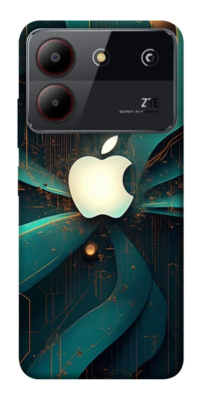 Чохол на ZTE Blade A54 4G Apple logo ver.4 фото 1 з 1