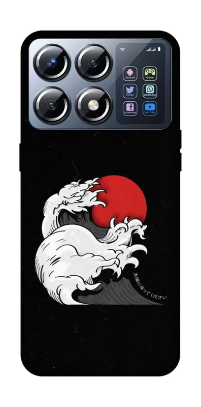 Чохол на Xiaomi POCO X8 Pro Хвилі Японії v2 фото 1 з 1