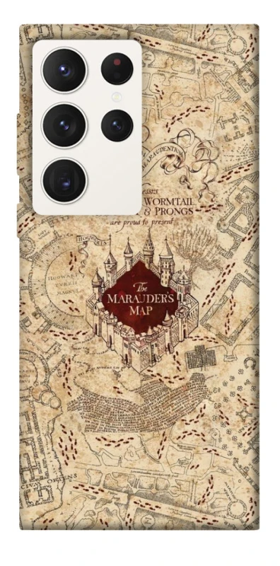Чохол на Samsung Galaxy S23 Ultra Harry Potter Marauder's Map фото 1 з 1