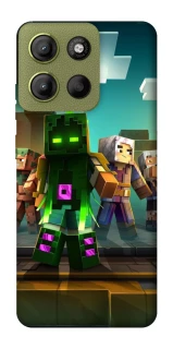 Чехол на Motorola Moto G15 4G Minecraft dungeon фото 1 из 1