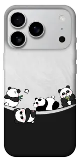 Чохол на Apple iPhone 18 Pro Max Four pandas фото 1 з 1