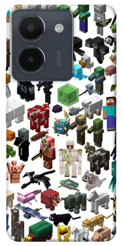 Чохол на Vivo Y36 Minecraft v4 фото 1 з 1