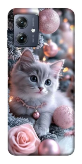 Чохол на Motorola Moto G54 Christmas Kitty фото 1 з 1