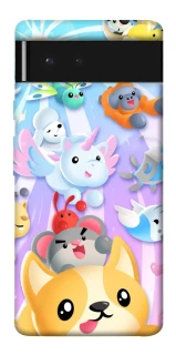 Чехол на Google Pixel 6 Adopt Me Rainbow Pet Parade фото 1 из 1