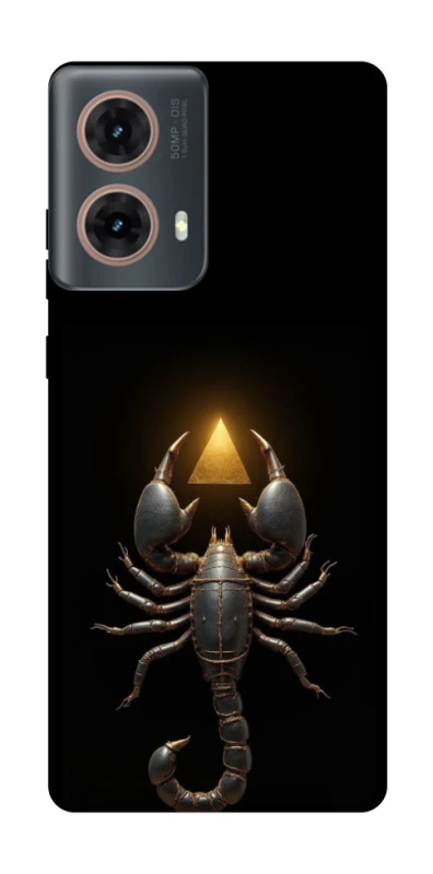 Чохол на Motorola Moto G85 Scorpio with Golden Triangle фото 1 з 1