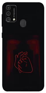Чехол на Samsung Galaxy M21s Красное сердце фото 1 из 1