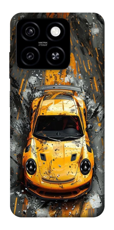 Чехол на ZTE Blade A55 4G Drawn Porsche фото 1 из 1