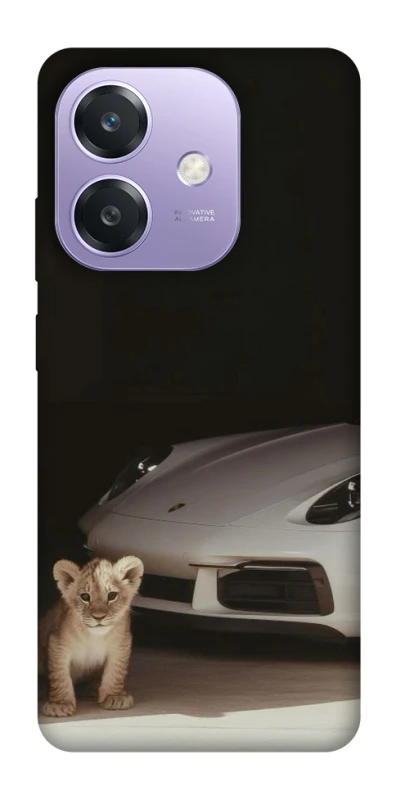 Чехол на Oppo A3X Porsche white фото 1 из 1