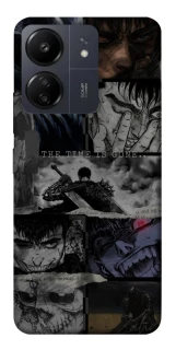 Чохол на Xiaomi Poco C65 Berserk collage ver.3 фото 1 з 1