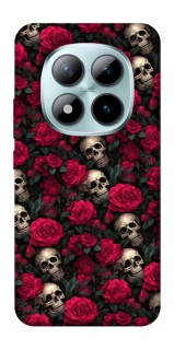 Чехол на Xiaomi Redmi Note 15 Pro+ 5G Черепа и розы фото 1 из 1
