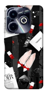 Чехол на Infinix Hot 40i Fashion collage ver.4 фото 1 из 1