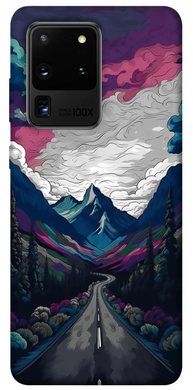Чехол на Samsung Galaxy S20 Ultra Нарисованные горы фото 1 из 1