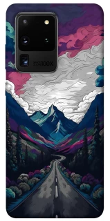 Чехол на Samsung Galaxy S20 Ultra Нарисованные горы фото 1 из 1