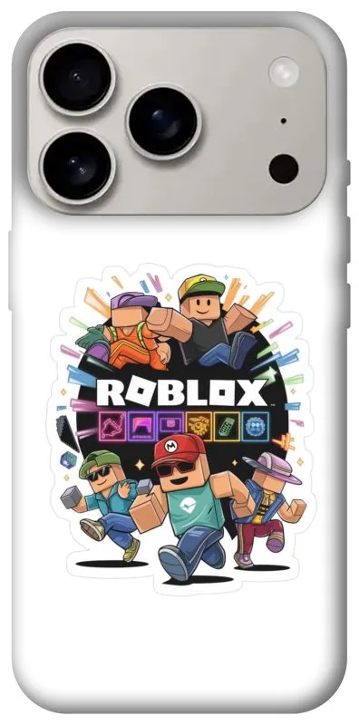 Чехол на Apple iPhone 18 Pro Roblox logo ver.3 фото 1 из 2