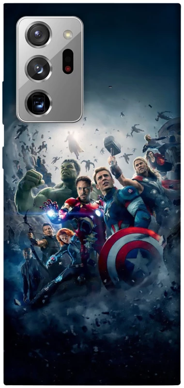 Чехол на Samsung Galaxy Note 20 Ultra Marvel heroes фото 1 из 1