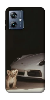 Чехол на Motorola Moto G54 Power Porsche white фото 1 из 1